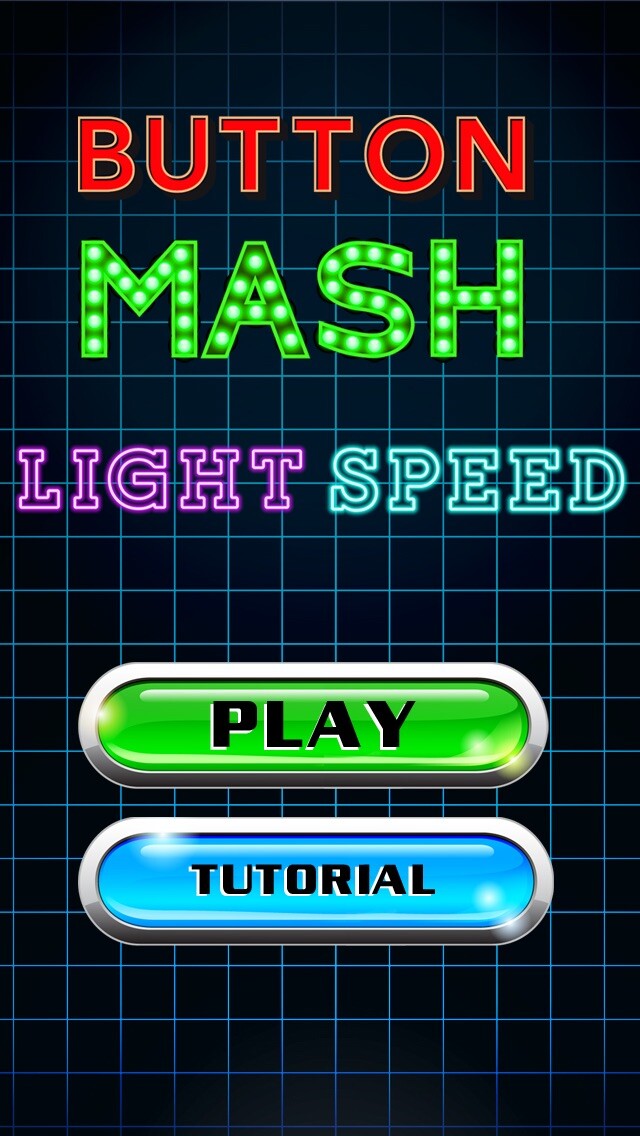 Emulate iPhone app Button Mash — Light Speed using MyAndroid
