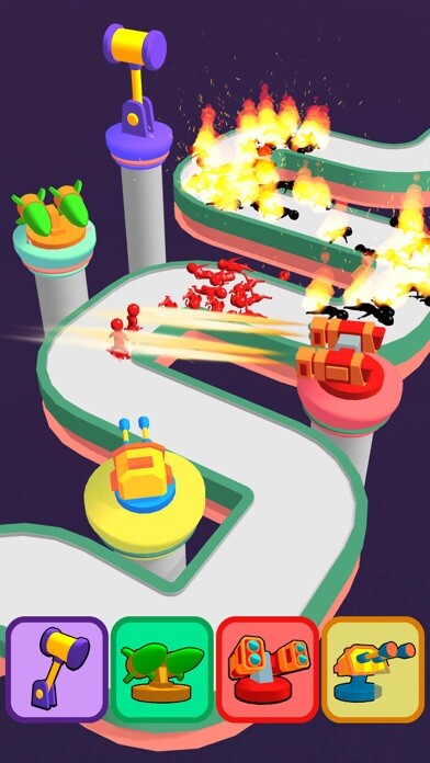 Emulate iPhone app Buttons TD using MyAndroid Emulate iPhone app Buttons TD using MyAndroid