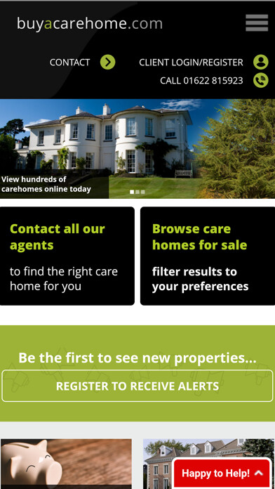 Emulate iPhone app Buy a Care Home using MyAndroid
