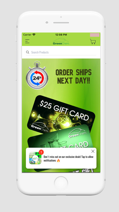 Emulate iPhone app BuygreenChem using MyAndroid Emulate iPhone app BuygreenChem using MyAndroid