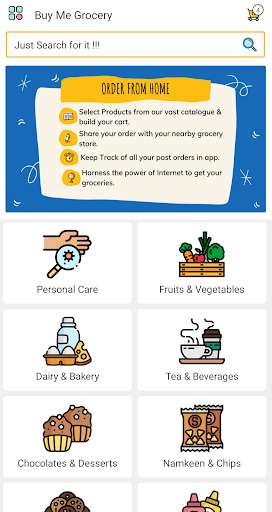 Run android online APK Buy Me Grocery from MyAndroid or emulate Buy Me Grocery using MyAndroid