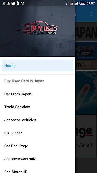 Run android online APK Buy Used Cars In Japan from MyAndroid or emulate Buy Used Cars In Japan using MyAndroid