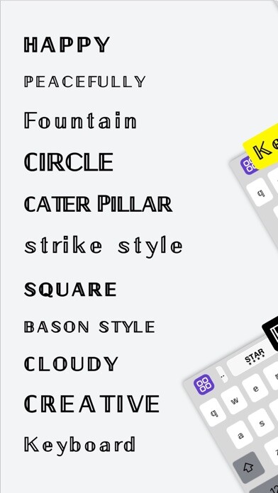 Emulate iPhone app Buzzer Fonts Cursive Keyboard using MyAndroid Emulate iPhone app Buzzer Fonts Cursive Keyboard using MyAndroid