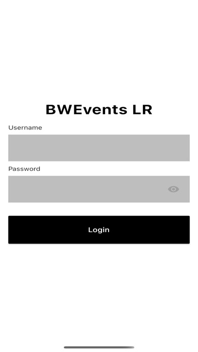Emulate iPhone app BWEvents LR using MyAndroid