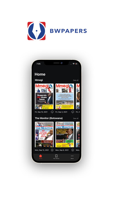 Emulate iPhone app BW.News using MyAndroid