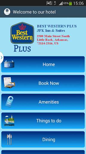 Emulate Android APK BW PLUS JFK Inn and Suites