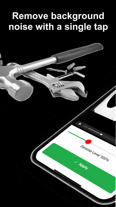 Emulate iPhone app ByeNoise - Denoise Video Audio using MyAndroid Emulate iPhone app ByeNoise - Denoise Video Audio using MyAndroid