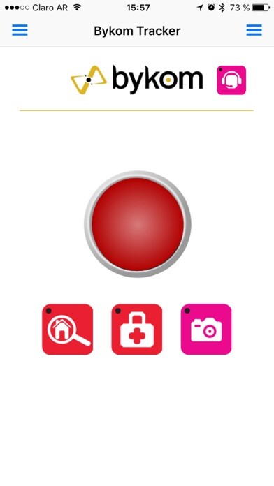 Emulate iPhone app Bykom Tracker using MyAndroid Emulate iPhone app Bykom Tracker using MyAndroid