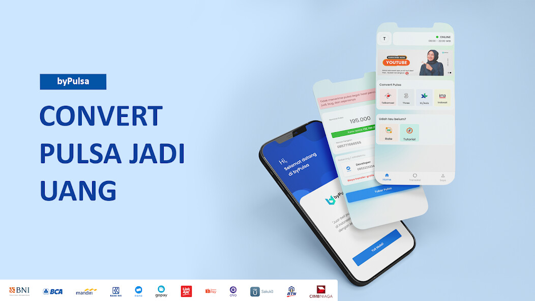 Run android online APK byPulsa - Convert Pulsa from MyAndroid or emulate byPulsa - Convert Pulsa using MyAndroid