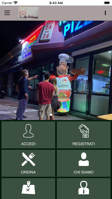 Emulate iPhone app By Salman Ristorante using MyAndroid