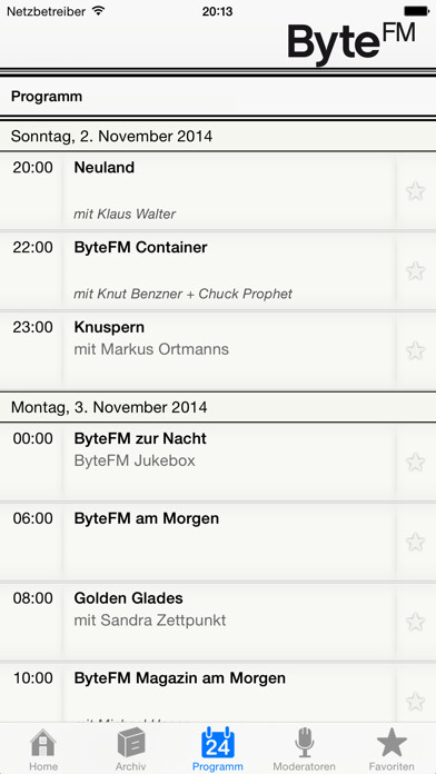 Emulate iPhone app ByteFM using MyAndroid Emulate iPhone app ByteFM using MyAndroid