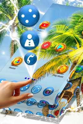 Emulate Android APK By the Beach Launcher Theme Emulate Android APK By the Beach Launcher Theme