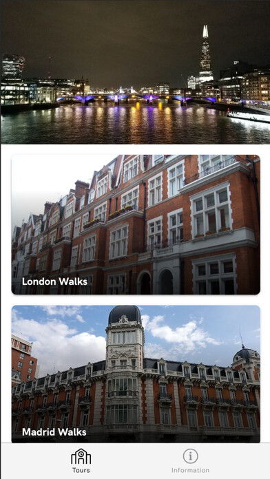 Emulate iPhone app BYU Walks Abroad using MyAndroid
