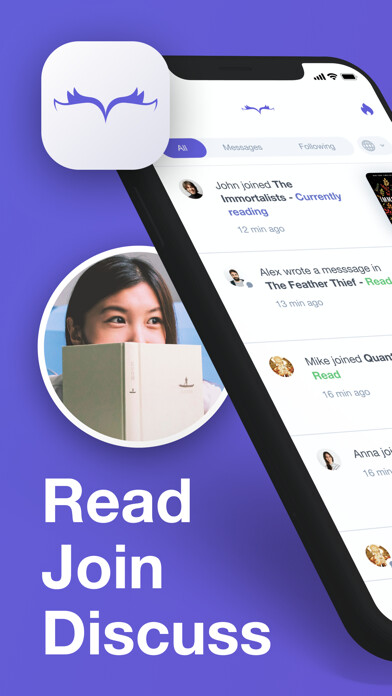 Emulate iPhone app Byzans, chat about books using MyAndroid