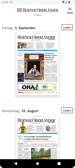 Run android online APK BZ Berner Oberländer E-Paper from MyAndroid or emulate BZ Berner Oberländer E-Paper using MyAndroid Run android online APK BZ Berner Oberländer E-Paper from MyAndroid or emulate BZ Berner Oberländer E-Paper using MyAndroid