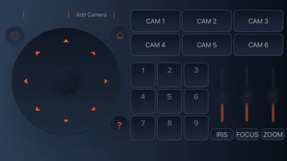 Emulate iPhone app BZBGEAR PTZ Camera Control using MyAndroid