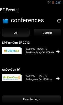 Emulate Android APK BZ Events Emulate Android APK BZ Events