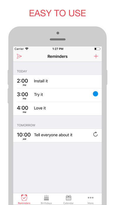 Emulate iPhone app BZ Reminder using MyAndroid Emulate iPhone app BZ Reminder using MyAndroid
