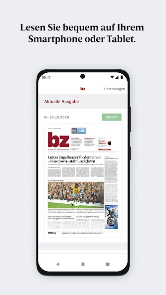 Run android online APK bz Zeitung aus Basel - E-Paper from MyAndroid or emulate bz Zeitung aus Basel - E-Paper using MyAndroid