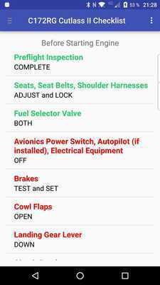Emulate Android APK C172RG Cutlass II checklist Alabeo Emulate Android APK C172RG Cutlass II checklist Alabeo