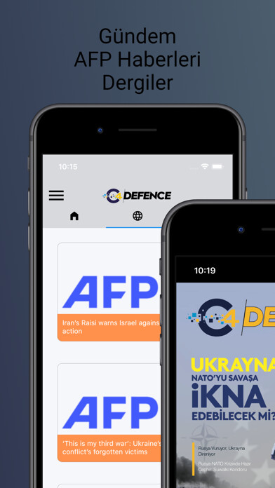 Emulate iPhone app C4 Defence Magazine using MyAndroid Emulate iPhone app C4 Defence Magazine using MyAndroid