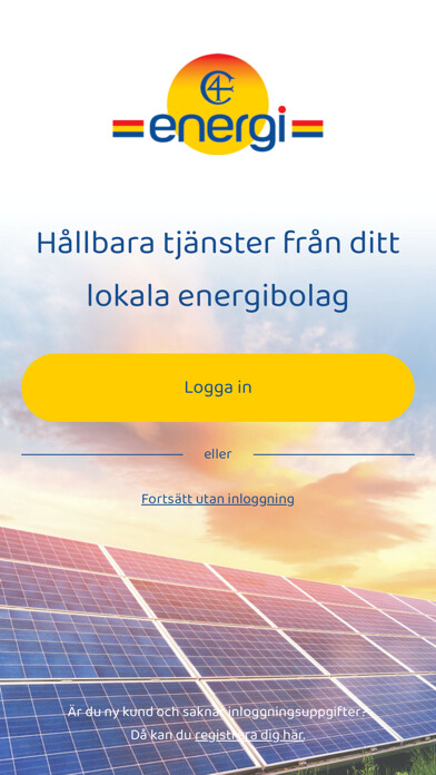 Emulate iPhone app C4 Energi using MyAndroid