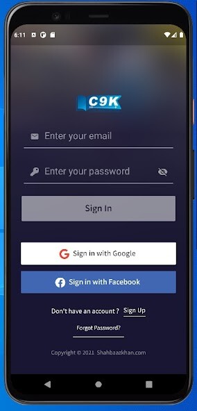 Run android online APK C9K HUB from MyAndroid or emulate C9K HUB using MyAndroid