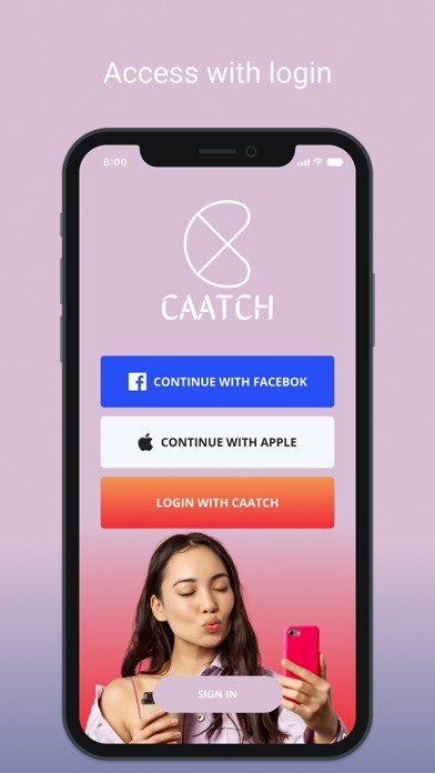 Emulate iPhone app Caatch Influencer Marketing using MyAndroid Emulate iPhone app Caatch Influencer Marketing using MyAndroid