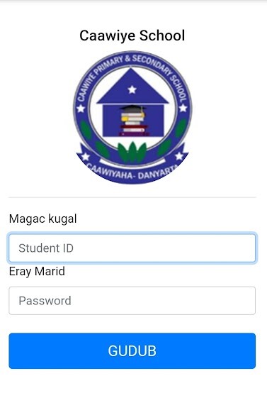 Run android online APK Caawiye School App from MyAndroid or emulate Caawiye School App using MyAndroid