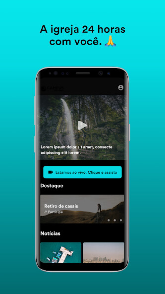Emulate Android APK Cabana Church