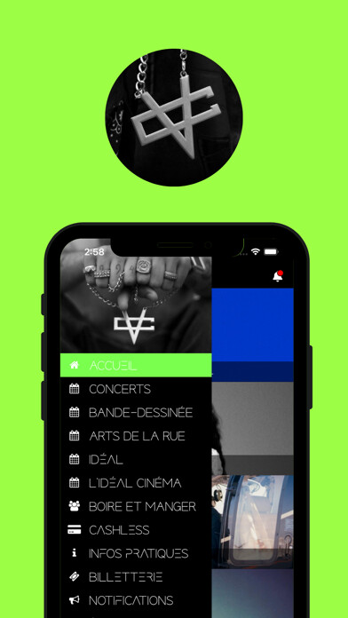 Emulate iPhone app Cabaret Vert using MyAndroid Emulate iPhone app Cabaret Vert using MyAndroid