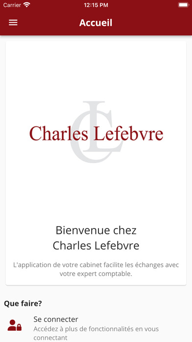 Emulate iPhone app Cabinet Charles Lefebvre using MyAndroid Emulate iPhone app Cabinet Charles Lefebvre using MyAndroid