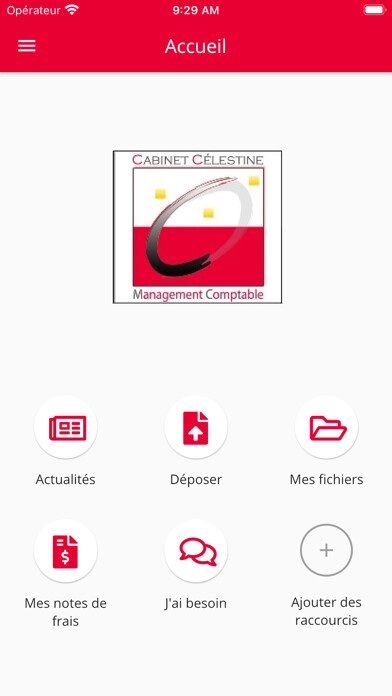 Emulate iPhone app Cabinet Célestine using MyAndroid Emulate iPhone app Cabinet Célestine using MyAndroid