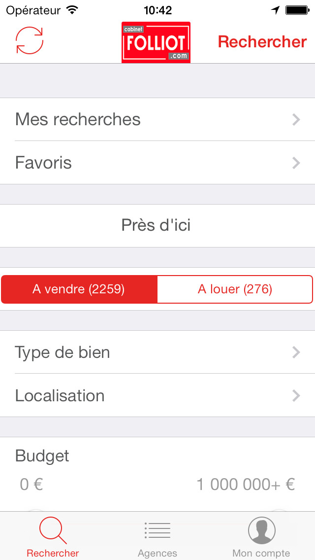 Emulate iPhone app Cabinet Folliot using MyAndroid Emulate iPhone app Cabinet Folliot using MyAndroid
