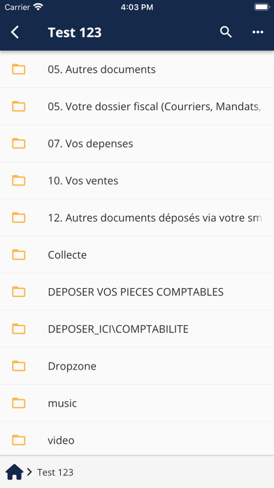 Emulate iPhone app Cabinet Yassine Benkerroum using MyAndroid