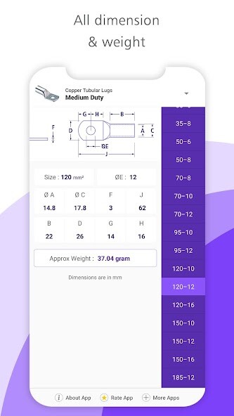 Emulate Cable Lugs - Catalog from MyAndroid or run Cable Lugs - Catalog using MyAndroid