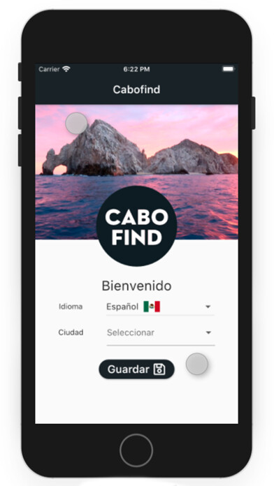 Emulate iPhone app Cabofind - Los Cabos using MyAndroid
