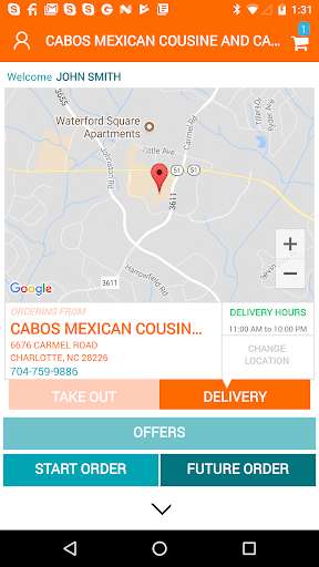 Run android online APK Cabos Cantina from MyAndroid or emulate Cabos Cantina using MyAndroid