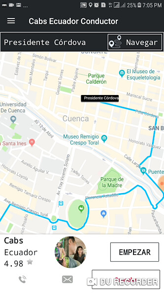 Run android online APK Cabs Ecuador Mototaxi version pasajero - Quito from MyAndroid or emulate Cabs Ecuador Mototaxi version pasajero - Quito using MyAndroid