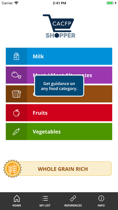 Emulate iPhone app CACFP Shopper using MyAndroid Emulate iPhone app CACFP Shopper using MyAndroid