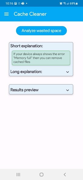 Emulate Android APK Cache Cleaner