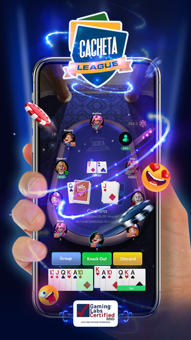 Emulate iPhone app Cacheta League using MyAndroid Emulate iPhone app Cacheta League using MyAndroid
