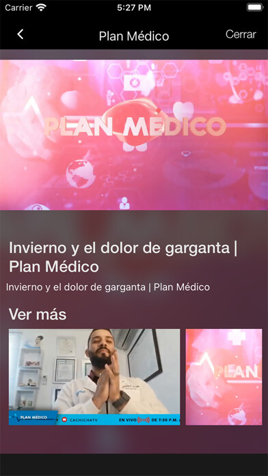 Emulate iPhone app Cachicha TV using MyAndroid Emulate iPhone app Cachicha TV using MyAndroid