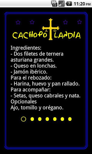 Run android online APK Cachopolandia - Receta Cachopo from MyAndroid or emulate Cachopolandia - Receta Cachopo using MyAndroid