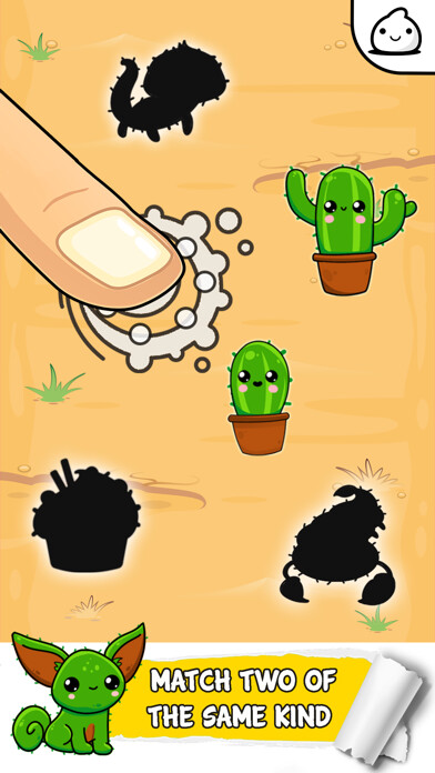 Emulate iPhone app Cactus Evolution Clicker using MyAndroid