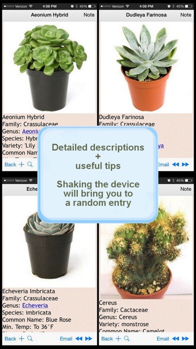 Emulate iPhone app Cactus Plant Bible+ using MyAndroid Emulate iPhone app Cactus Plant Bible+ using MyAndroid