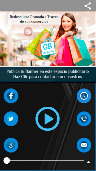 Emulate iPhone app Cadena Luna Radio using MyAndroid