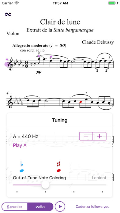 Emulate iPhone app Cadenza Live Accompanist using MyAndroid Emulate iPhone app Cadenza Live Accompanist using MyAndroid
