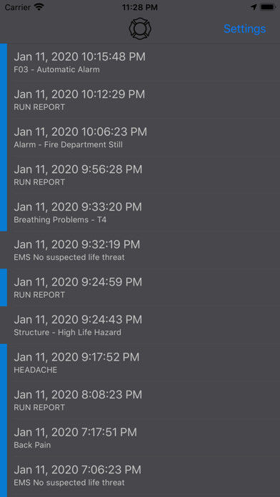 Emulate iPhone app CADPage CodeMessaging Edition using MyAndroid Emulate iPhone app CADPage CodeMessaging Edition using MyAndroid