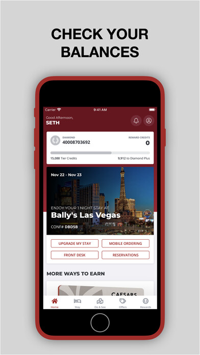 Emulate iPhone app Caesars Rewards Resort Offers using MyAndroid Emulate iPhone app Caesars Rewards Resort Offers using MyAndroid